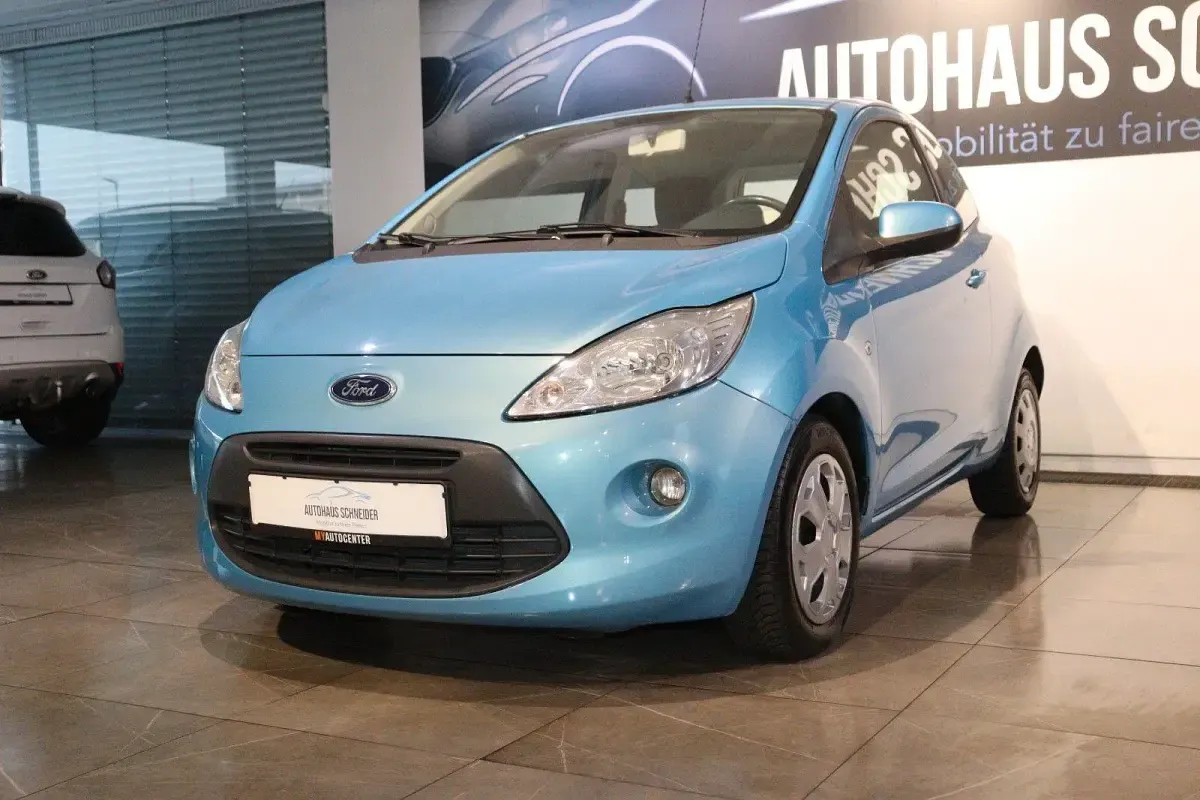 Gebraucht Ford Ka Titanium 69 PS (50 kW) 2009 Blau Kleinwagen