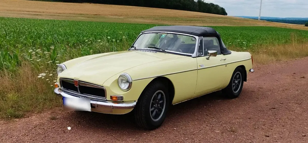 Gebraucht MG B 95 PS (69 kW) 1973 Gelb Cabrio