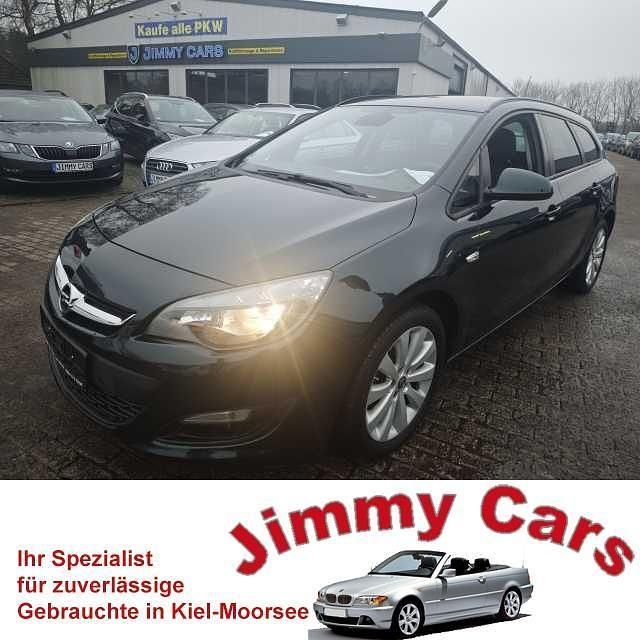 Blau Gebraucht 2015 Opel Astra Edition Kombi | 5.799 € (Etwas zu teuer) - Bild 1/4