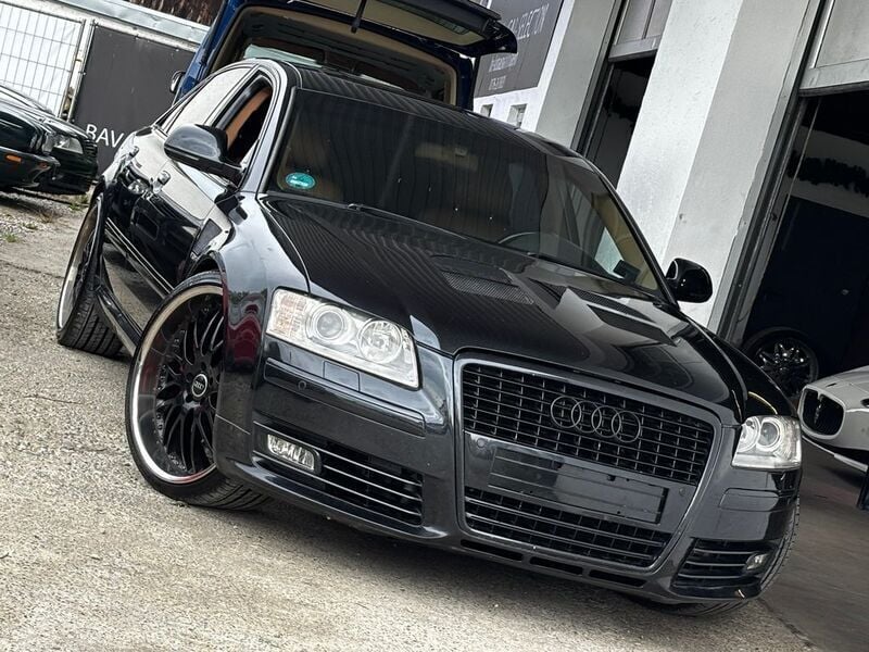 Schwarz Gebraucht 2003 Audi A8 Ambiente Limousine | 5.999 € (Guter Preis) - Bild 1/4