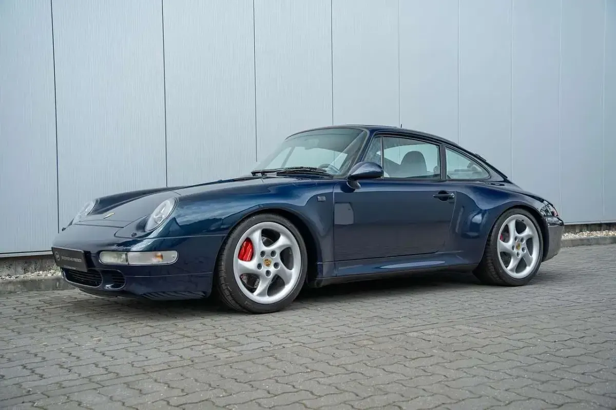 Gebraucht Porsche 993 286 PS (210 kW) 1998 L3az oceanblau metallic Coupé