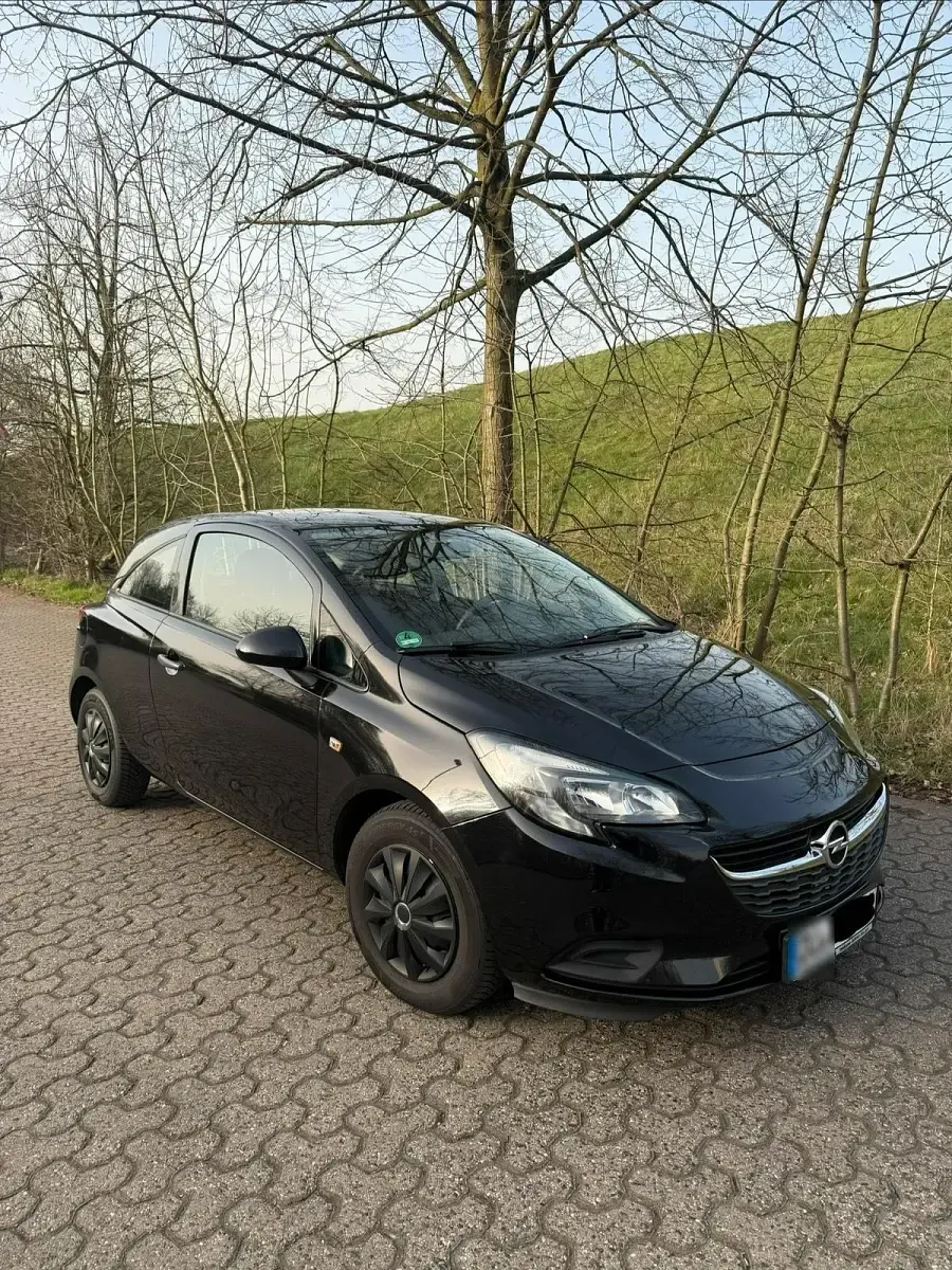 Używany Opel Corsa 69 KM (50 kW) 2016 Czarny Hatchback