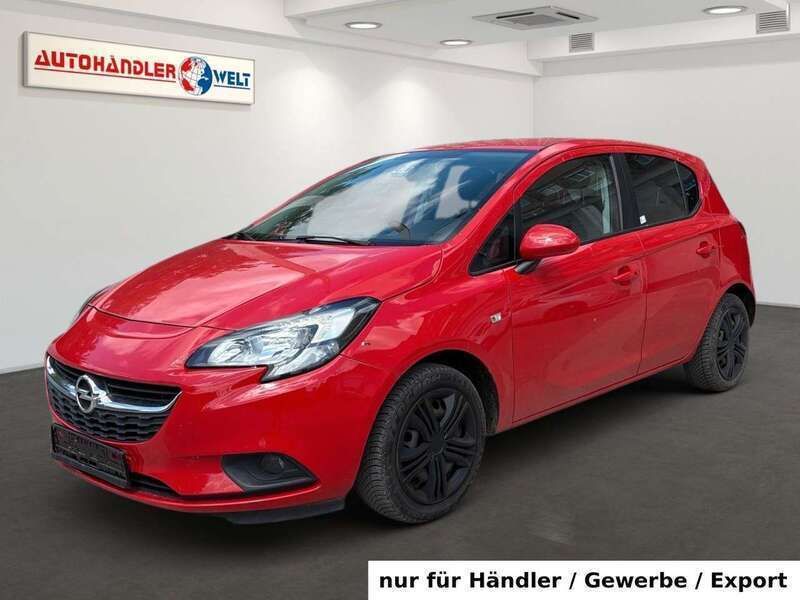 Rot Gebraucht 2016 Opel Corsa Kleinwagen | 4.699 € (Superpreis) - Bild 1/3