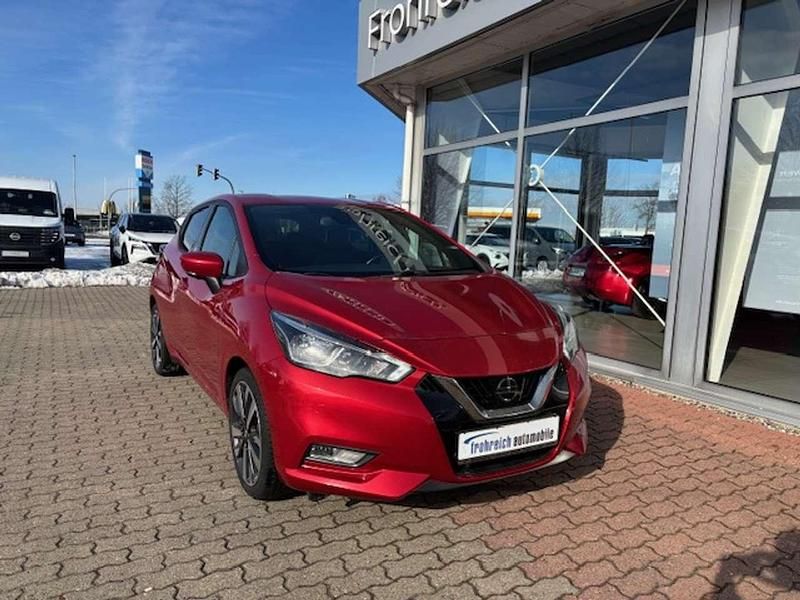 Gebraucht Nissan Micra Tekna 101 PS (74 kW) 2020 Passion red Kleinwagen