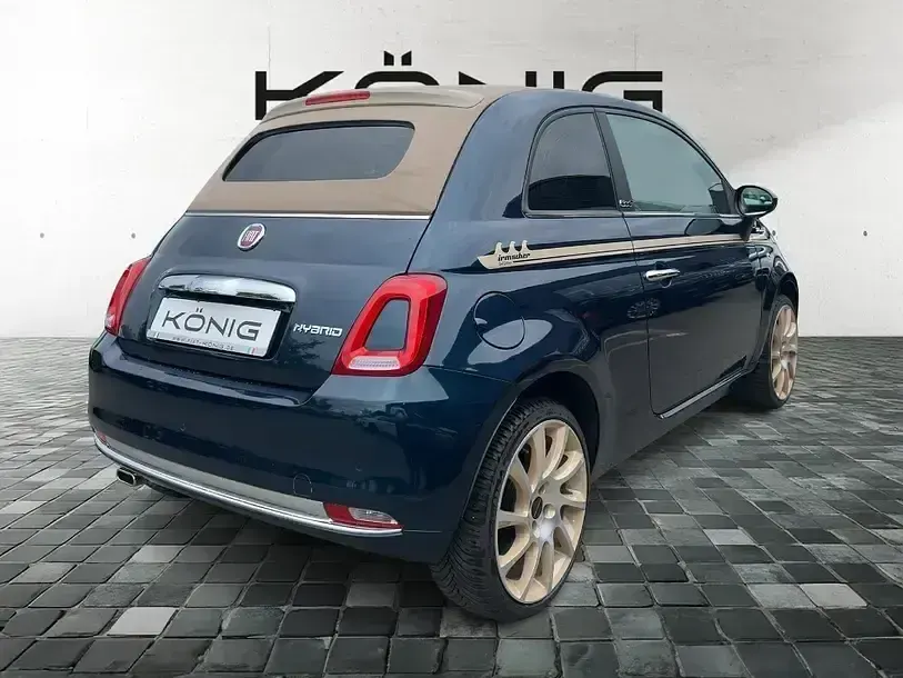 Gebraucht Fiat 500C Club 71 PS (52 kW) 2021 Blau Cabrio