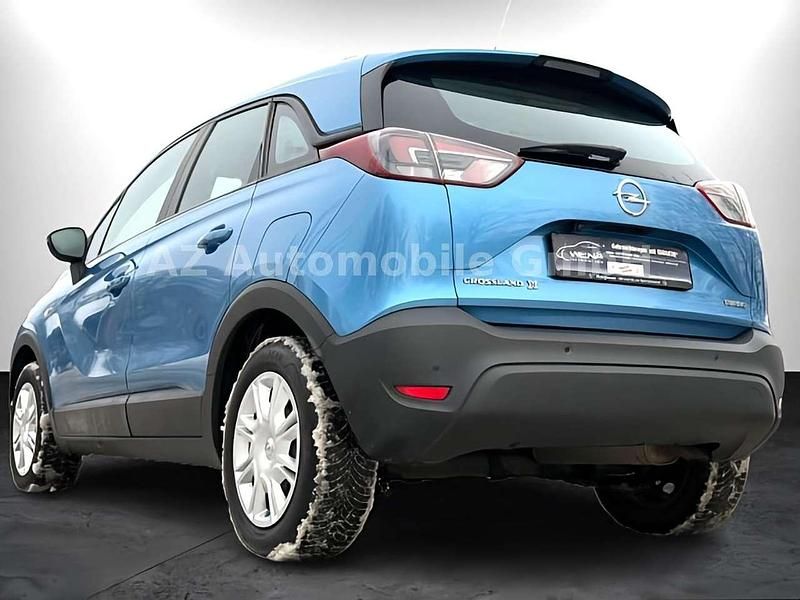 Gebraucht Opel Crossland X 110 PS (80 kW) 2018 Arktisblau/true blue SUV