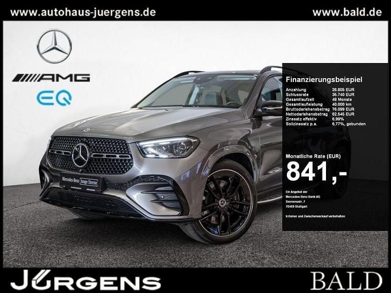 Grau selenite grey metallic Gebraucht 2024 Mercedes GLE450 AMG AMG SUV | 92.880 € (Guter Preis) - Bild 1/4