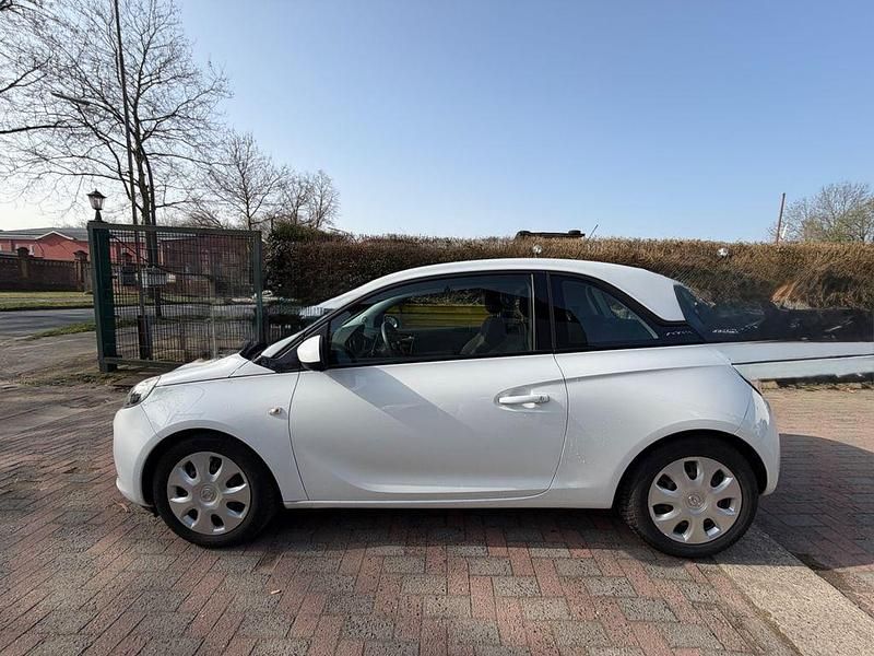 Gebraucht Opel Adam Basis 69 PS (50 kW) 2014 Weiß Kleinwagen