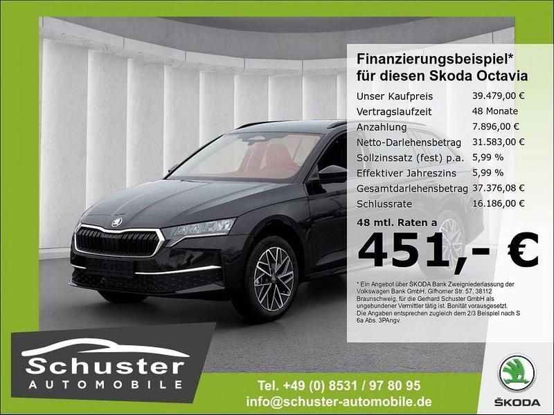 Neu Skoda Octavia 150 PS (110 kW) 2026 Schwarzmagic perleffekt Kombi