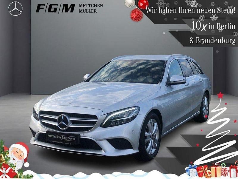 Iridiumsilber metalliclack Gebraucht 2020 Mercedes C300 Avantgarde Kombi | 27.870 € (Superpreis) - Bild 1/4