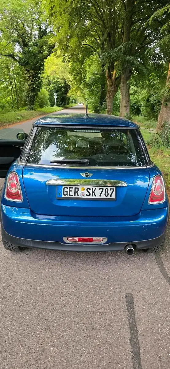 Gebraucht Mini ONE 98 PS (72 kW) 2012 Blau Kleinwagen
