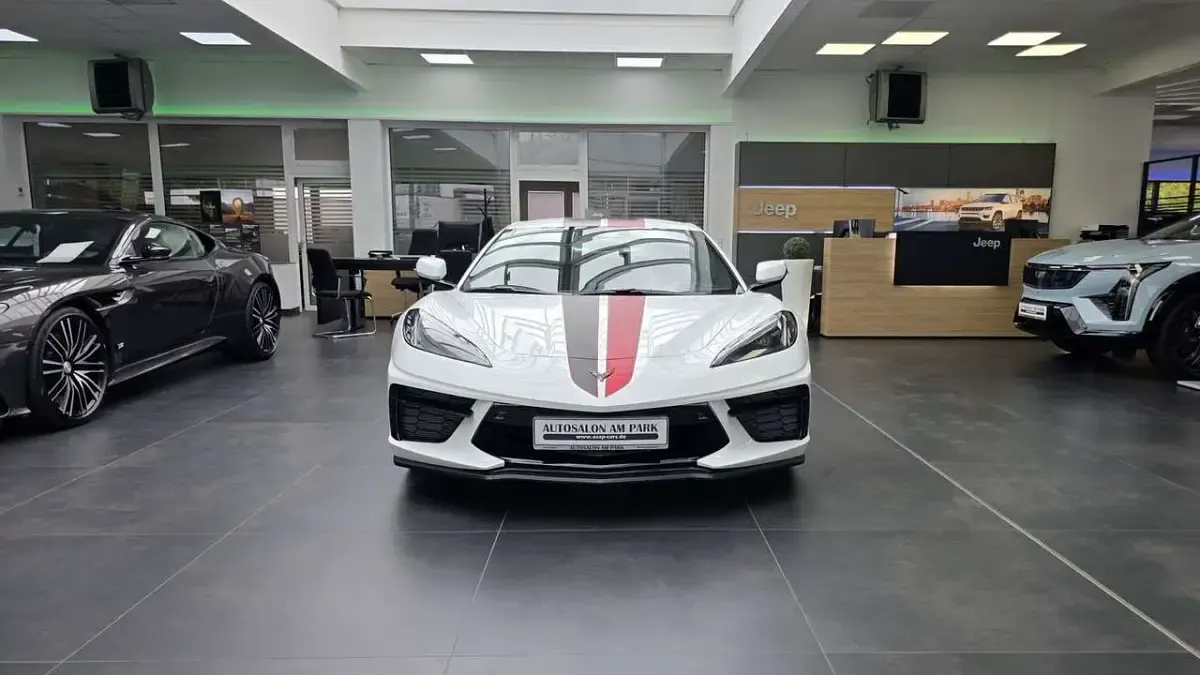 Neu Corvette C8 481 PS (353 kW) 2026 Weiß Coupé