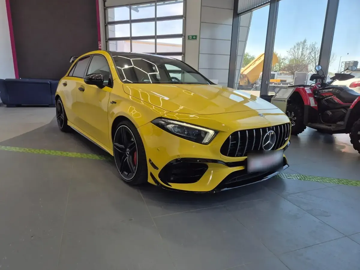 Gebraucht Mercedes A45 AMG 421 PS (309 kW) 2020 Gelb Limousine