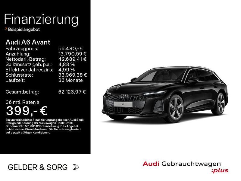 Gebraucht Audi A6 204 PS (150 kW) 2025 Schwarz Kombi
