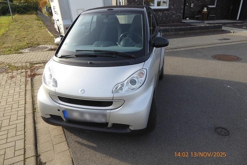 Silber Gebraucht 2008 Smart ForTwo Cabrio Cabrio | 4.200 € (Guter Preis) - Bild 1/4