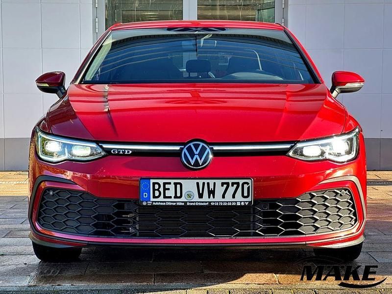 Gebraucht VW Golf VIII GTD 200 PS (147 kW) 2024 Kings red metallic (metallic) Limousine