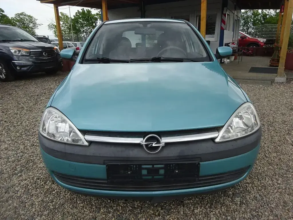 Gebraucht Opel Corsa 75 PS (55 kW) 2002 Grün Kleinwagen