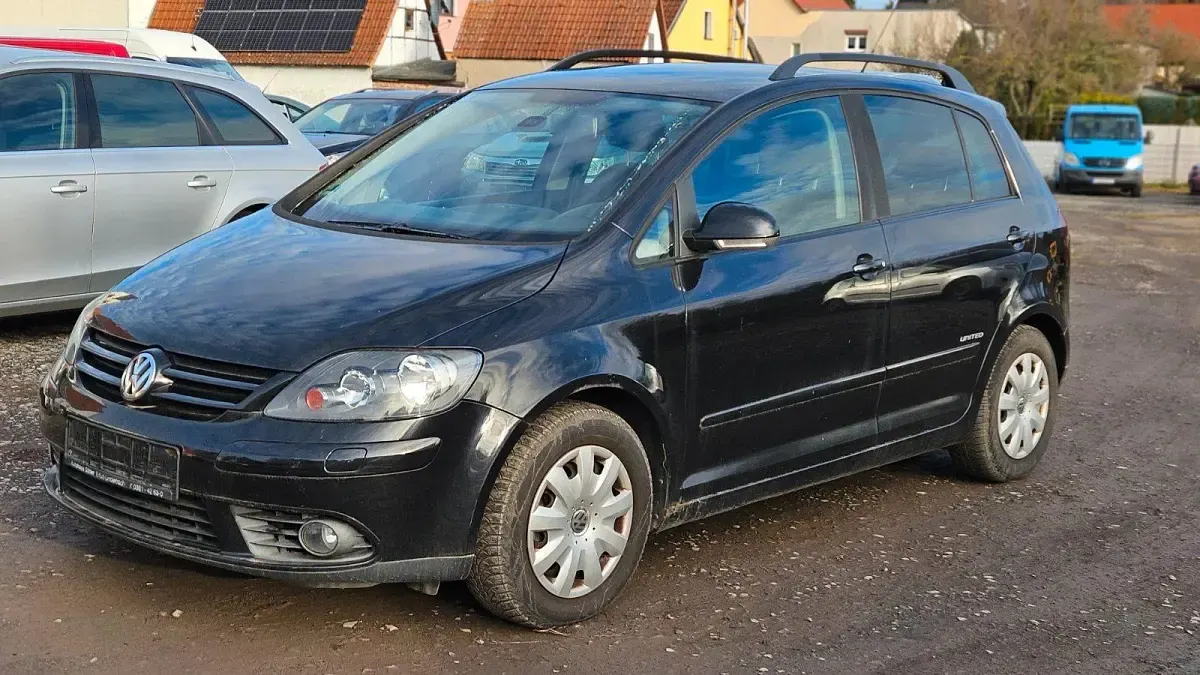 Gebraucht VW Golf VI 105 PS (77 kW) 2008 Schwarz Kleinwagen