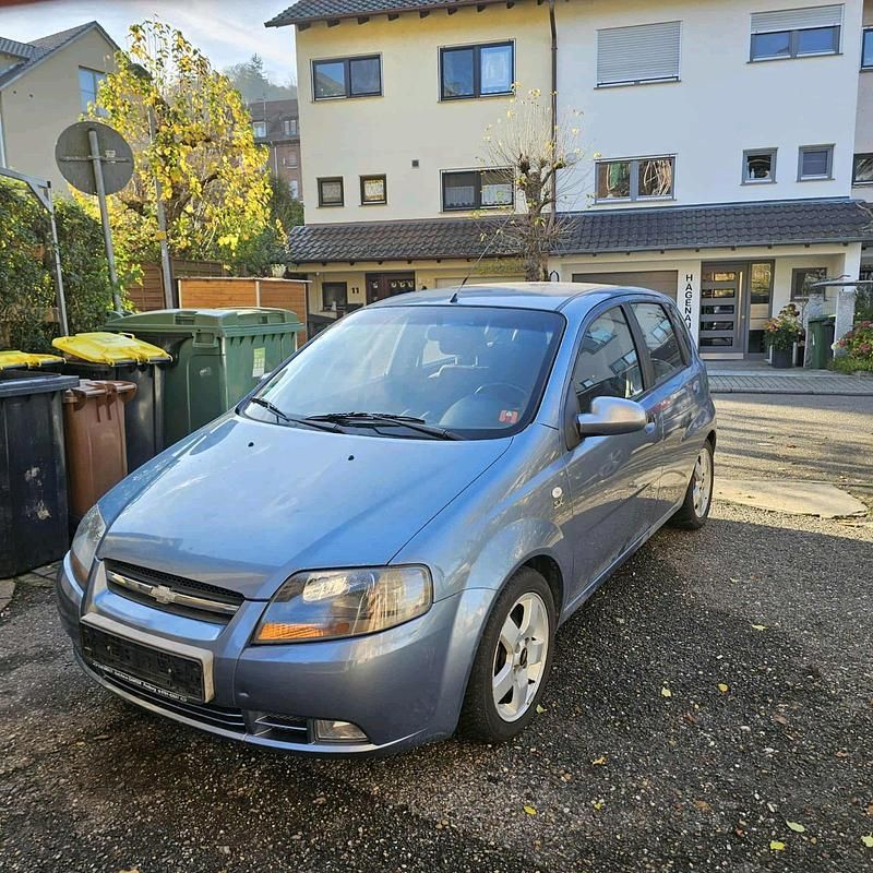 Blau Gebraucht 2007 Chevrolet Kalos Kleinwagen | 1.000 € - Bild 1/4