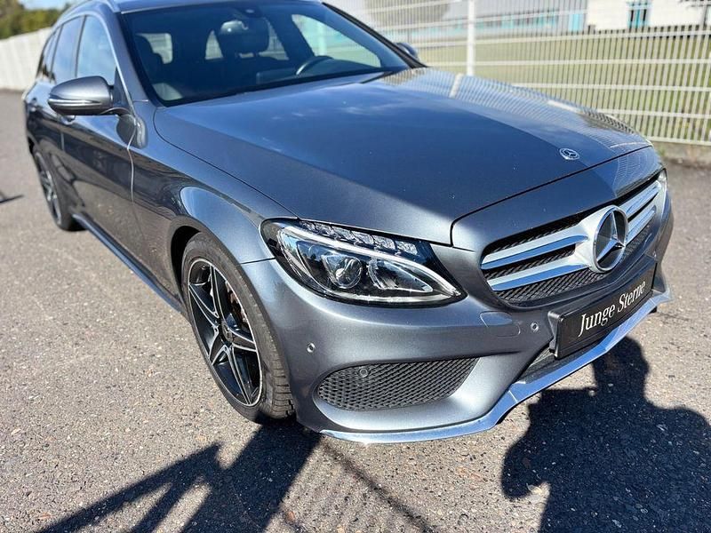 Gebraucht Mercedes C160 AMG 129 PS (94 kW) 2018 Grau Coupé