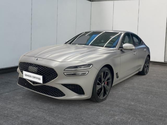 Bond silver Gebraucht 2022 Genesis G70 Sport Limousine | 32.950 € (Fairer Preis) - Bild 1/4