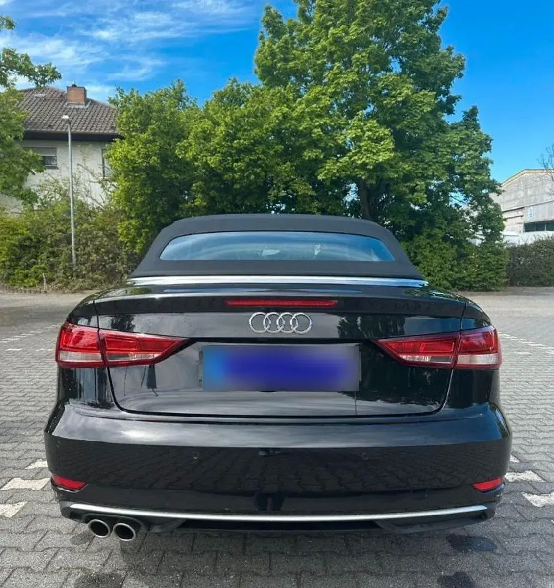 Gebraucht Audi A3 Cabriolet Sport 150 PS (110 kW) 2019 Schwarz Cabrio