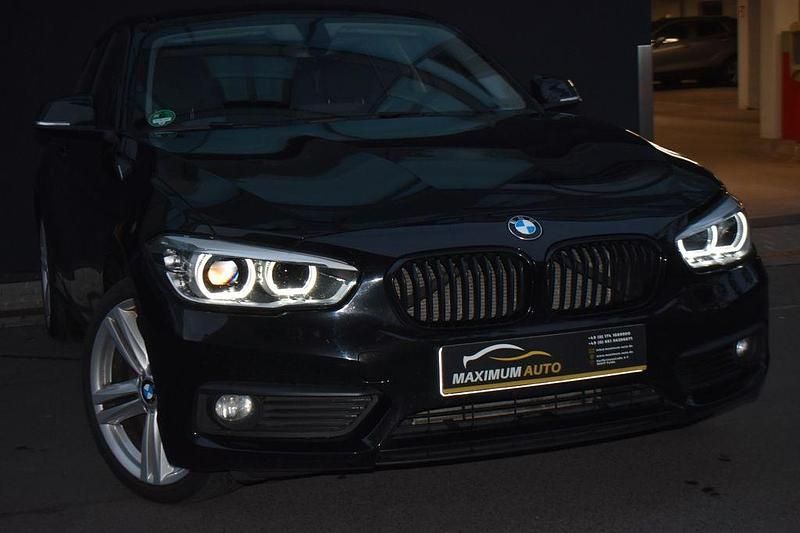 Schwarz Gebraucht 2018 BMW 118 Advantage Kleinwagen | 12.700 € (Guter Preis) - Bild 1/4