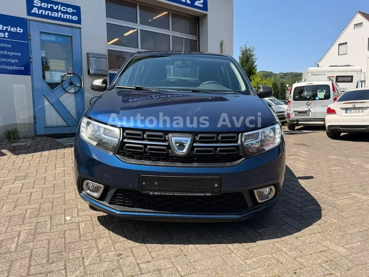 Gebraucht Dacia Sandero Ambiance 73 PS (53 kW) 2017 Blau Limousine