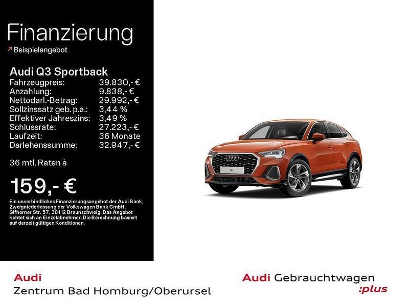 Pulsorange Gebraucht 2024 Audi Q3 Sportback S-Line SUV | 39.830 € (Guter Preis) - Bild 1/4