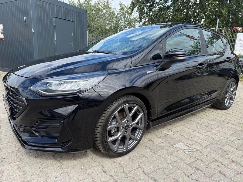 Schwarz Gebraucht 2023 Ford Fiesta ST-Line Kleinwagen | 18.500 € (Guter Preis) - Bild 1/4
