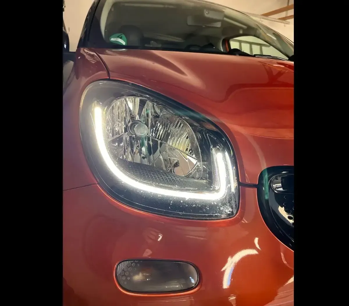 Brugt Smart ForFour Prime 90 HK (66 kW) 2015 Orange Hatchback