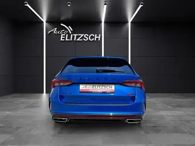 Gebraucht Skoda Octavia RS 200 PS (147 kW) 2021 Blau Kombi