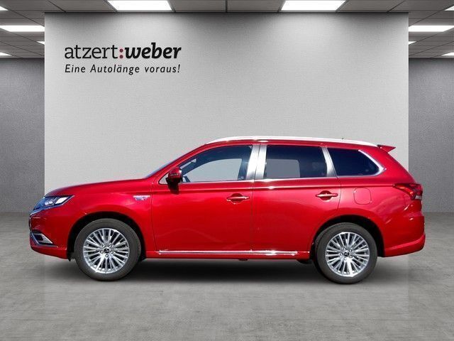 Gebraucht Mitsubishi Outlander P-HEV Edition 224 PS (164 kW) 2019 Karminrot metallic Limousine