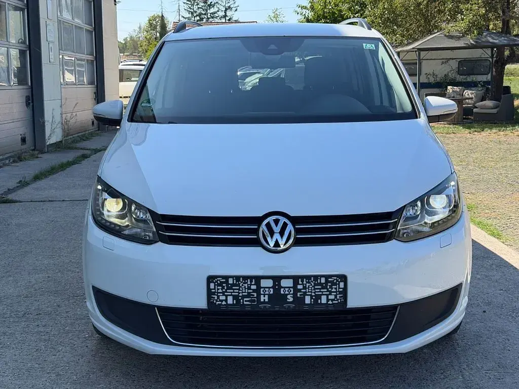 Gebraucht VW Touran 105 PS (77 kW) 2014 Weiß Van / Kleinbus