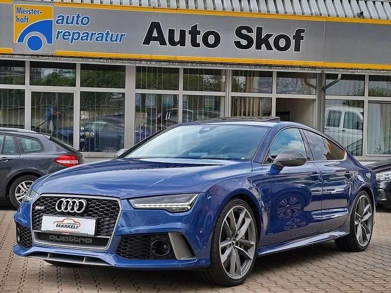 Ascariblau Gebraucht 2016 Audi RS7 Performance Kleinwagen | 52.000 € (Fairer Preis) - Bild 1/4