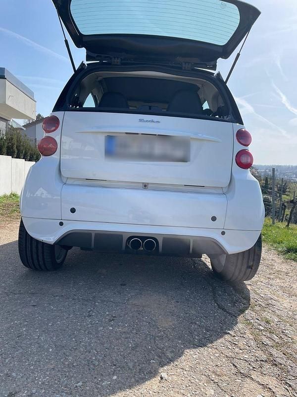 Gebraucht Smart ForTwo Coupé Brabus 114 PS (83 kW) 2012 Weiß Coupé