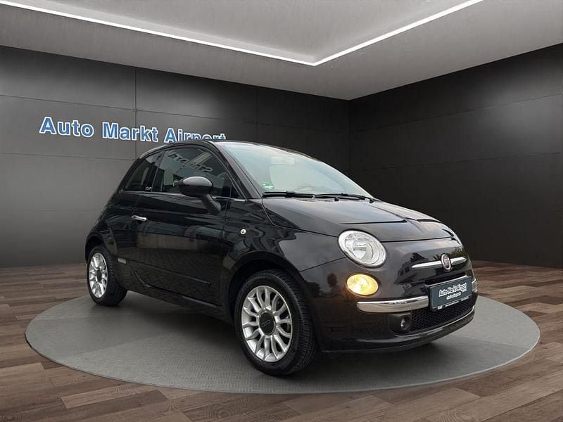 Schwarz Gebraucht 2012 Fiat 500 Lounge Cabrio | 7.750 € (Fairer Preis) - Bild 1/4