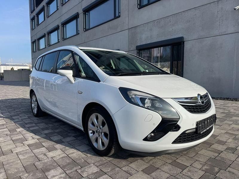 Gebraucht Opel Zafira Tourer Style 170 PS (125 kW) 2015 Weiß Van / Kleinbus