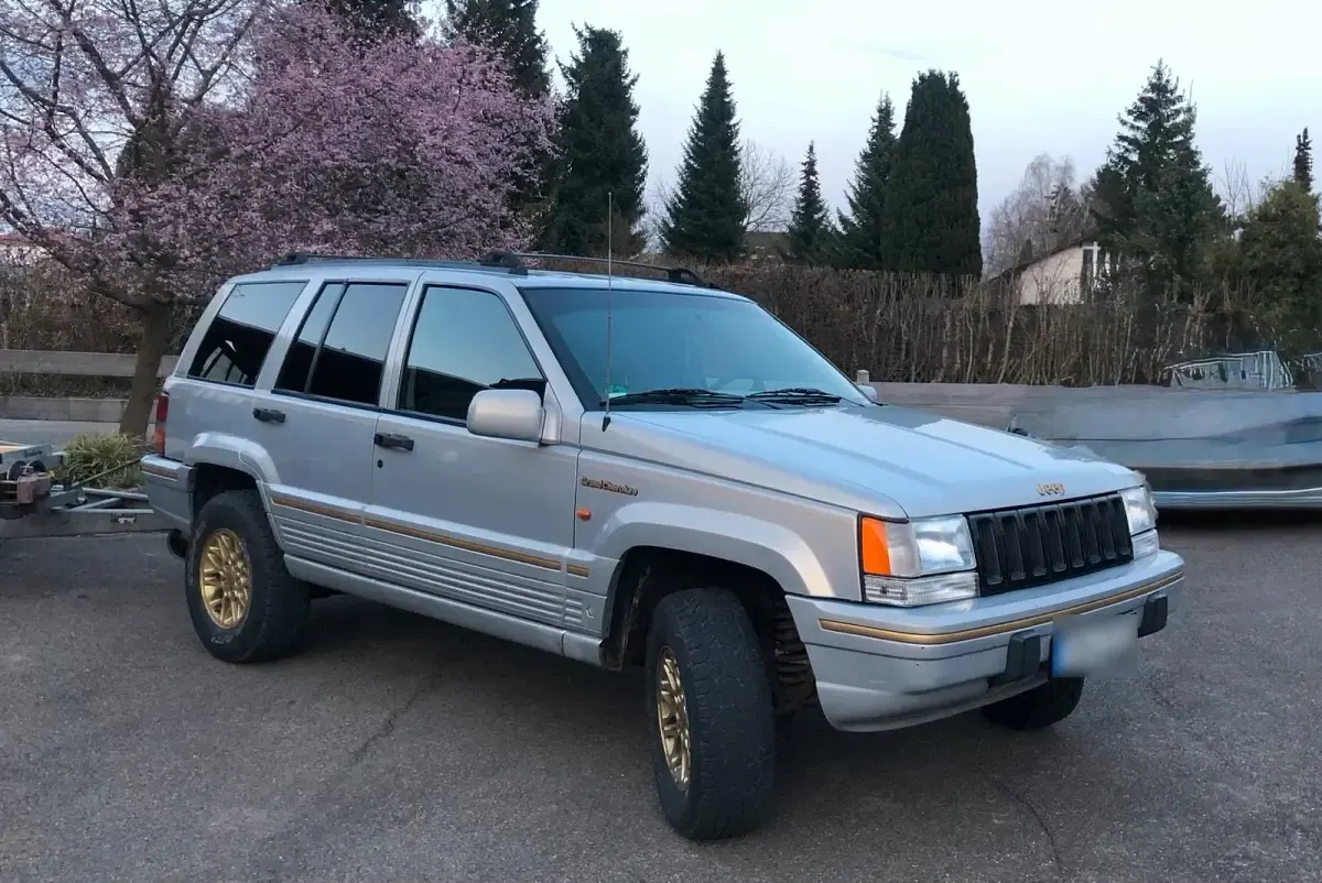 Gebraucht Jeep Grand Cherokee Limited 211 PS (155 kW) 1995 Silber SUV
