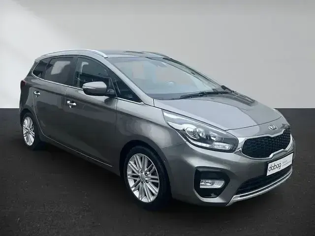 Gebraucht Kia Carens Vision 166 PS (122 kW) 2018 Titaniumsilber metallic Van / Kleinbus