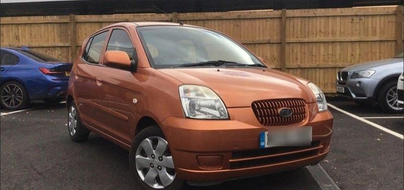 Orange Gebraucht 2006 Kia Picanto EX Kleinwagen | 1.100 € (Guter Preis) - Bild 1/4