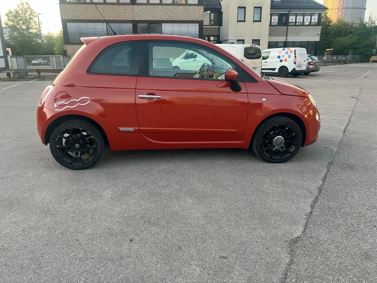 Gebraucht Fiat 500 Sport 100 PS (73 kW) 2008 Orange Kleinwagen