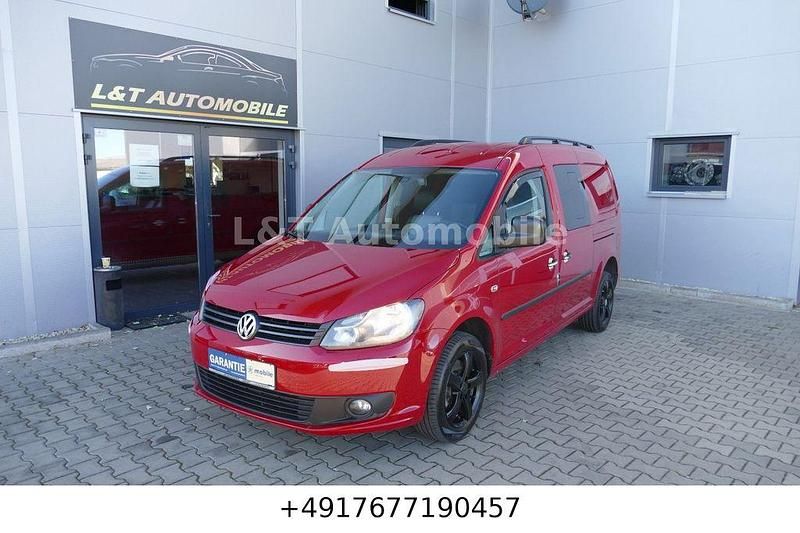 Rot Gebraucht 2012 VW Caddy Maxi Van / Kleinbus | 8.950 € (Superpreis) - Bild 1/4