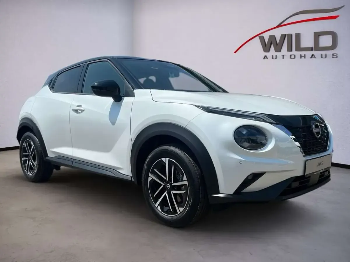 Neu Nissan Juke 360º 143 PS (105 kW) 2025 Weiß SUV