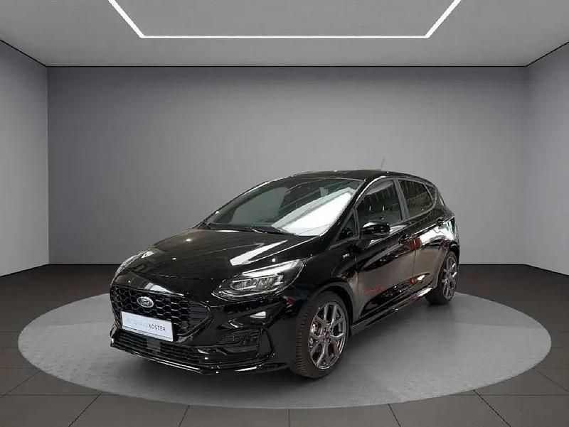 Schwarz Gebraucht 2023 Ford Fiesta ST-Line X Kleinwagen | 19.970 € (Etwas zu teuer) - Bild 1/4
