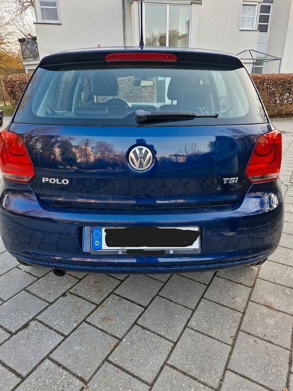 Usata VW Polo Highline 105 CV (77 kW) 2011 Blu Utilitaria