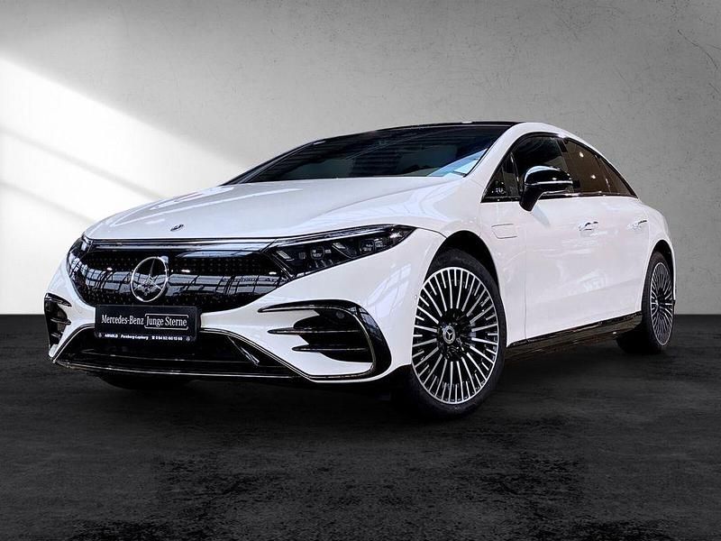 Gebraucht Mercedes EQS580 AMG 384 kW (523 PS) 2025 Manufaktur diamantweiß bright (metallic) Limousine
