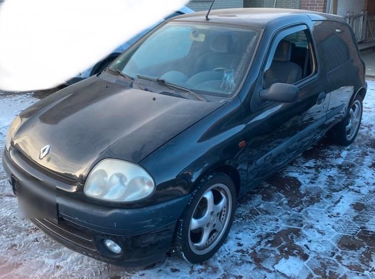 Gebraucht Renault Clio II 58 PS (42 kW) 2000 Schwarz Kleinwagen