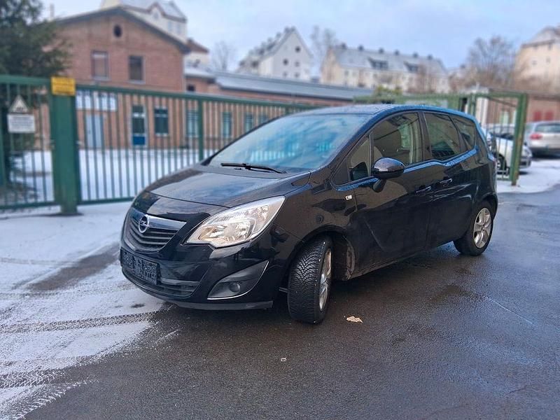 Schwarz Gebraucht 2011 Opel Meriva Selection Van / Kleinbus | 3.999 € (Fairer Preis) - Bild 1/4