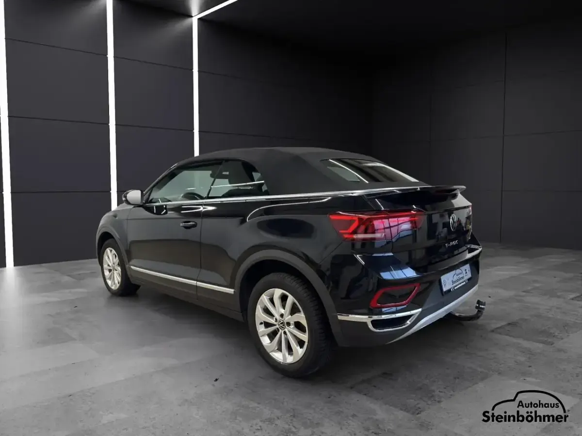 Gebraucht VW T-Roc Style 150 PS (110 kW) 2022 Deep black perleffekt (schwarz) SUV